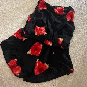 FLORAL ROMPER SMALL